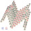 1 Set Mini Mahjong Tragbares Reise Gesellschaftsspiel 4
