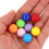 80 Pièces Mini Boules De Jeu En Plastique Accessoires Pour 6