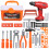Set Boîte À Jouets Chantier Perceuse, Marteau Et Tournevis 3