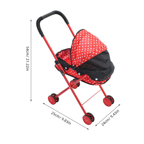 Baby Doll Poussette Réaliste Pour Jouet De Bébé 1