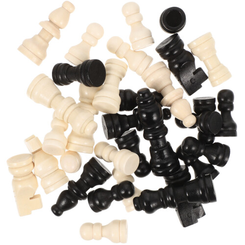 2 Ensembles Jeu D'Échecs En Bois Pièces Mini