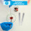 3 Piezas Laboratorio: Cucharón Acero Inoxidable 6