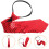 Cravate Paillettes De Mode Pour Cosplay Soirée Spectacle Costume 9