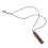 Vial Collar De Madera Colgante Largo Para Mujer 8