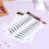 6 Hojas Despegable Maquillaje Accesorio 5