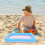 De Arena Interior PVC Hinchable Portátil Moldeable 3