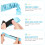 12 Unidades Elásticas Con Patas Para De 8