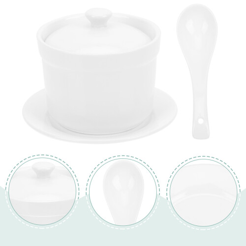 Set Bol À Ragoût Soupe Couvercle Pour Restaurant 1