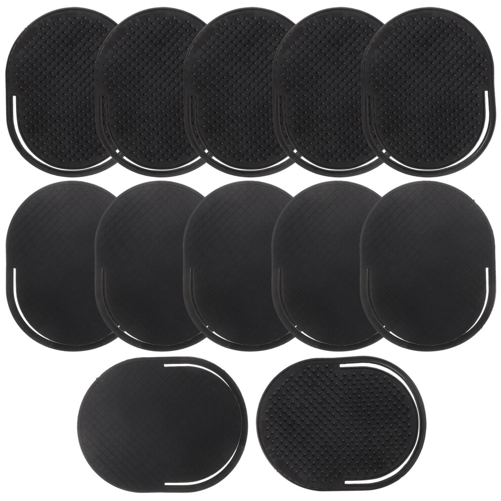 Artibetter Unisex 12Pcs Men Palm Brush Finger Massage Comb Scalp Massager Home Travel