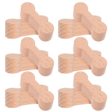 16Pcs Wooden Train Track Connector Expansion Set Railway Toy Part