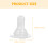 20 Pièces Tétines En Silicone Pour Alimentation Bébé 11