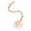 2Pièces Outils Tricot Naturel Compte-Range Beige Pratique 2