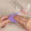 200 Sheets Heart Shaped Nail Polish Remover Wipes 7