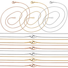 12 Unidades De Collares Inoxidable Con De Langosta