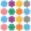 28Pcs Round Colored Poker Chips Game Counting Supplies 5