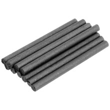 10Pcs 8Mm Diameter Graphite Rod Carbon Electrode Cylinder Bar