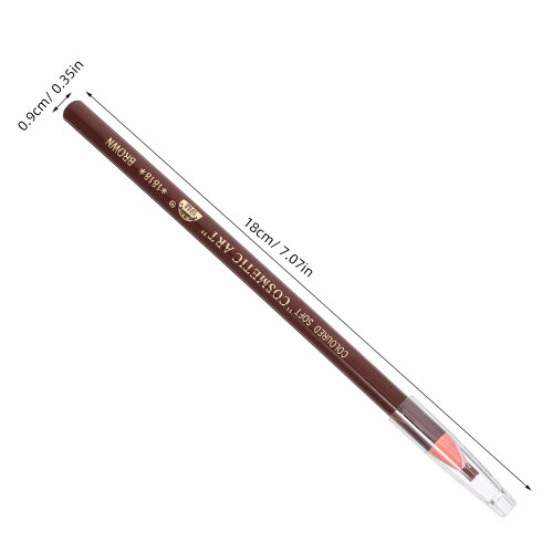 Waterproof Eyebrow Pencil With Tearable Tattoo Pen 1