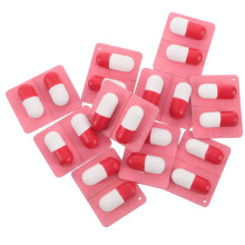 10Pcs Fake Large Pills Models Big Capsules For Kids Pretend Play