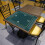1Pc Mah-Jongg Table Mat Green Thickened Square Cover 2