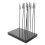 One Set Model Color Clips Base Holder Stand Coloring Tools Diy 9