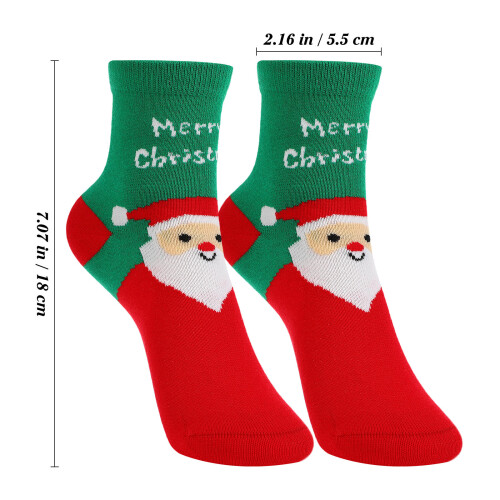 5 Paires Chaudes Hiver Coton Taille L 2
