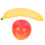 2Pcs Early Educational Musical Fruit Shakers Percussion Playthings 6