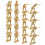 20 Pièces Figurine Cowboy Miniature Décoration De Paysage 6