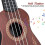 Children's Plastic Ukulele Musical Instrument Educational Toy 4