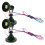 2Pcs Mini Railroad Signal Lamp For Sand Table Decor 8