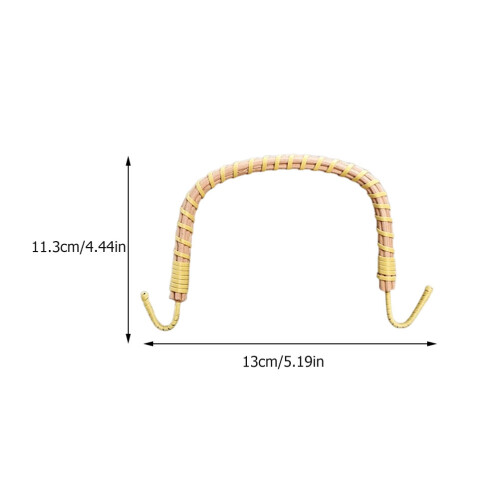 4Pcs Delicate Universe Kettle Handles Portable Rattan Style 1