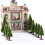 8Pcs Micro Model Trees Miniature For Woodland Scenery Diy Craft 10