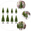 8Pcs Micro Model Trees Miniature For Woodland Scenery Diy Craft 11