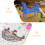 2Pcs Train Track Replacement Bridge Model Simulation DIY Accessory 8