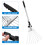 Telescopic Metal Rake Adjustable For Leaves Lawn Yard 6