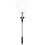 Telescopic Metal Rake Adjustable For Leaves Lawn Yard 10