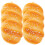6Pcs Pu Roll Bread Model Simulation Toy Photo Prop 6