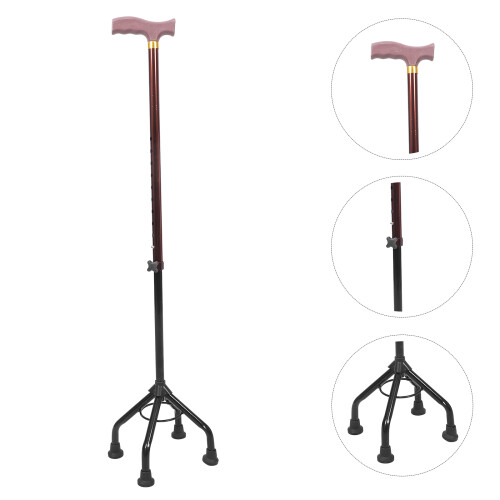 Adjustable Trekking Pole With Nonslip Handle For Elderly Walking 2