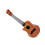 Simulation Guitar Toy Plastic Model Kids String Instrument Musical Toy 7