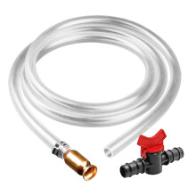 1 Set 1/2 Inch Siphon Pump And Hose For Liquid Transfer