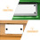 20 Pairs Plastic License Plate Screws For Replacement And Fixing 6