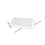 2Pcs Clear Plastic Poker Chip Box With Lid For Storage 2
