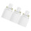 3Pcs G24Q To E27 4 Pin Light Socket Adapter For LED Bulb 1