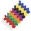 32Pcs Plastic Chess Pieces Multicolor Pawns Game Markers 11
