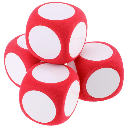 4Pcs Diy 6Cm Writable Blank Game Supplies For Classroom