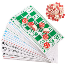 One Set Russian Bingos Chess Game Toy