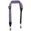 1Pc Practical Violet Ukulele Bass Strap Non-Punching Cotton Material 5