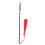 Metal Fire-Tipped Lance For Cosplay - Portable Performance Prop 1