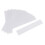13Pcs Simple Pole Sticker Practical Tape Accessories For Home White 10