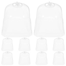 Clear Plastic Dome Covers For Garden And Greenhouse Protection