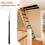 Set Attic Ladder Pull Down Kit With Adjustable Stainless Steel Rod 6